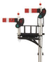 Dapol Spares & Accessories 2L-001-005 N Gauge Junction Signal GWR Rt Hand With Two Arms, Shorter Post Rt