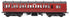 Dapol OO Gauge Coaches 4P-020-502 GWR TOPLIGHT MAINLINE CITY BR MAROON 2ND BRAKE 3758 S6