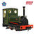 Bachmann Narrow Gauge (NG7) 71-028SF Quarry Hunslet 0-4-0ST 'Una' Lined Green (DCC Sound)