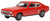 Oxford Diecast 1/76th Ford Capri MK1 Sunset Red