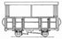 Dundas Models 009 DM34 4 Wheel Coach 2 Compartment