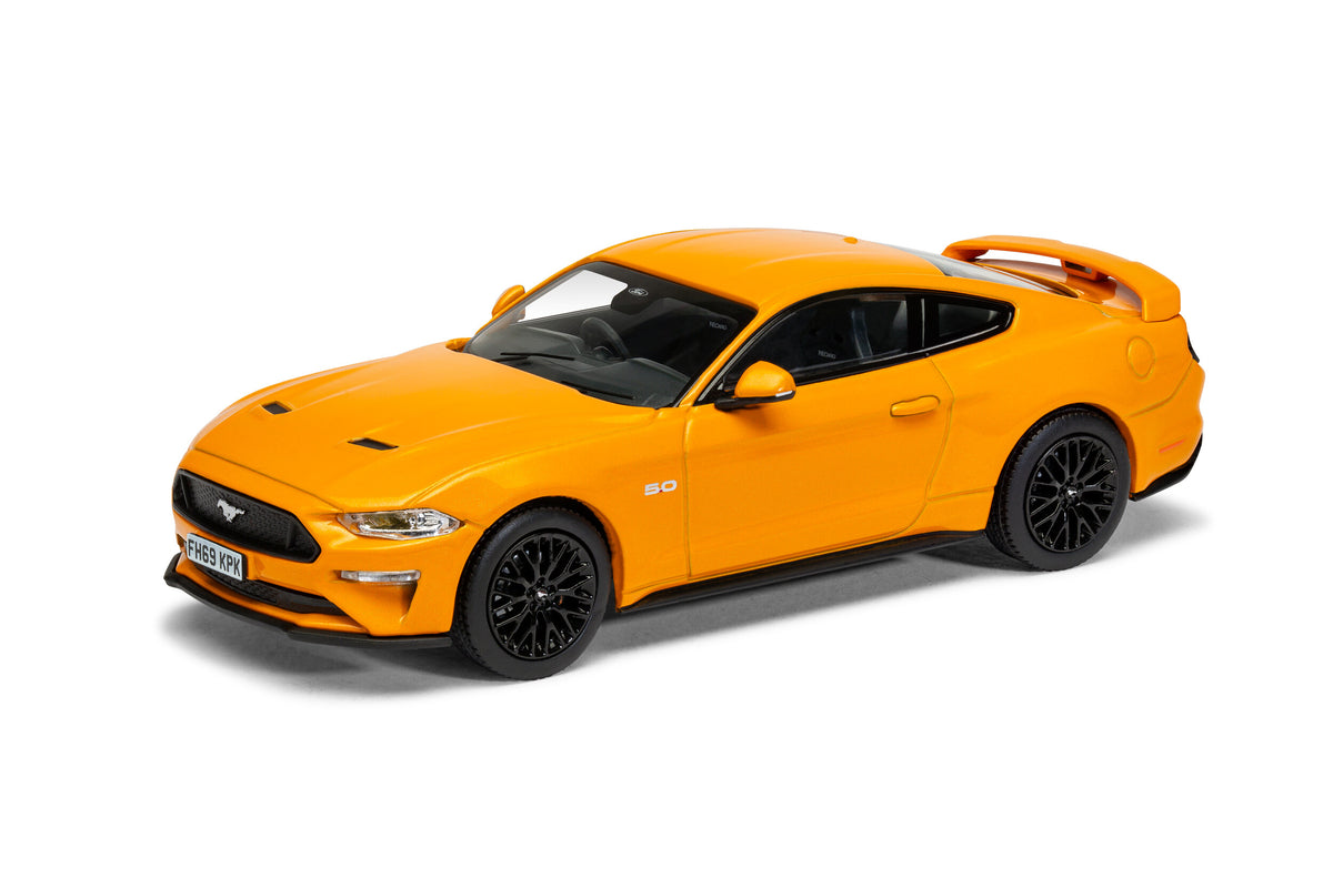 Vanguards 1/43rd VA15502 Ford Mustang Mk6 GT Fastback, Orange Fu