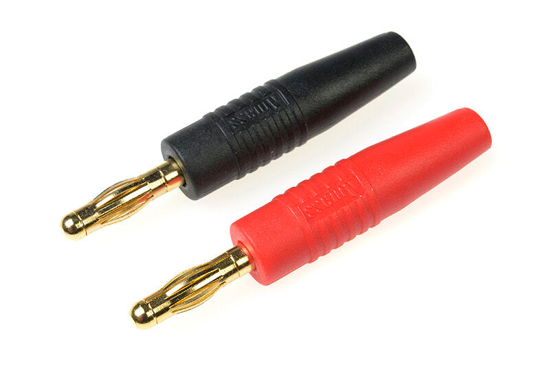G-Force RC 1013-001 Connector Banana Gold Contacts 4Mm Black + Red 1 P ...