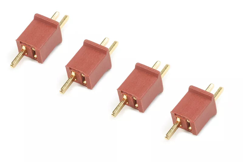 G-Force RC 1005-001 Connector Mini Deans gold contacts male + Female 4 ...