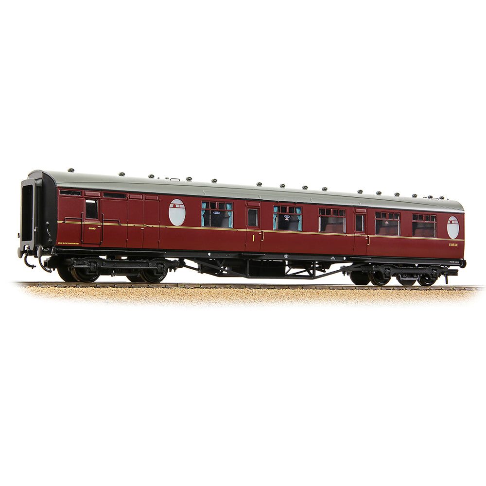 Bachmann 34437A LNER Thompson Brake Composite Corridor BR Maroon