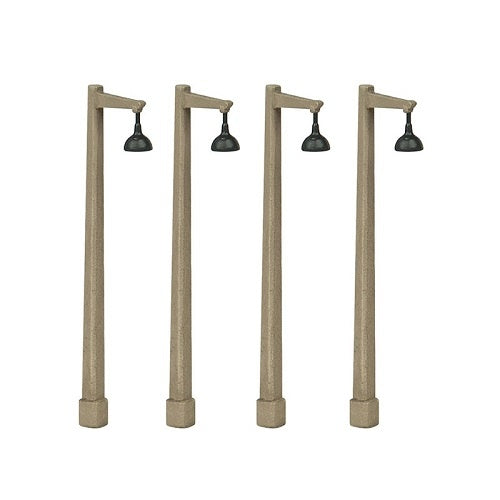 Scenecraft OO Gauge 44-591 Concrete Single Arm Lamp Post x 4 – Malcs Models