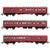 EFE Rail LSWR Cross Country 3-Coach Pack BR Crimson