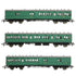 EFE Rail LSWR Cross Country 3-Coach Pack BR (SR) Green