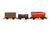 Hornby Railroad R60048 Triple Wagon Pack, Mixed Wagons with Box Van