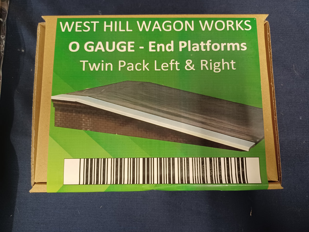 West Hill Wagon Works O Gauge Platform Ramps Twin Pack Left & Right ...