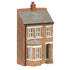 Scenecraft N Gauge 42-0213G Low Relief Left Hand Bay Terrace Green