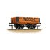 Bachmann 37-053A 5 Plank Wagon Wooden Floor 'J.R. Wood & Co. Ltd.' Orange