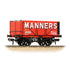 Bachmann 37-136 8 Plank End Door Wagon 'Manners' Red