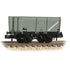 Graham Farish 377-450C 16T Steel Slope-Sided Mineral Wagon Riveted Side Door BR Grey (Early)