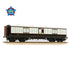 Bachmann 39-890 LNWR 50ft Arc Roof Full Brake LNWR Dark Claret & White