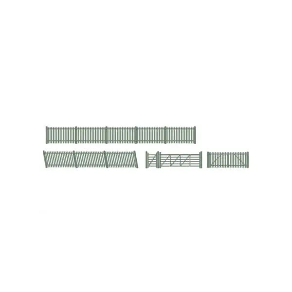 Ratio 430 Picket fencing, green (inc. Gates & ramps) – Malcs Models