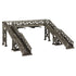 Bachmann 009 Buildings Narrow Gauge 44-0196A Wooden Footbridge - Natural Wood