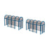 Scenecraft OO Gauge 44-510 Shelters (x2)