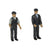 Bachmann Narrow Gauge (NG7) 47-413 Footplate Crew (x2 Figures)