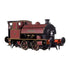 Dapol 00 Gauge 4S-024-003 Hawthorne Leslie 0-4-0 Maroon Lined Straw