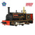 Bachmann Narrow Gauge (NG7) 71-027SF Quarry Hunslet 0-4-0ST 'Margaret' Penrhyn Quarry Lined Black (Early) (DCC Sound)