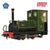 Bachmann Narrow Gauge (NG7) 71-028SF Quarry Hunslet 0-4-0ST 'Una' Lined Green (DCC Sound)