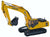 Oxford Diecast 1/76th Komatsu PC340 Komatsu Stand Boom