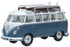 Oxford Diecast VW T1 Samba Bus/Surfboards Gulf Blue  1:76
