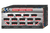 Carrera Track 1/24 & 1/32 - Red/White Inside Shoulder Strip (x12) & End Piece (x2) for 4/15° Curve