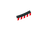 Carrera Track 1/24 & 1/32 - Red/White Shoulder Strip (x12) & End Piece (x2) for 4/15° High Banked Curve