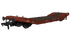 Rapido Trains 929005 LOWMAC Diagram 54a No.M700721 - BR Bauxite