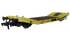 Rapido Trains 929011 LOWMAC 'ZXV' B904502 - Engineers Yellow