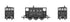 Rapido Trains 931002 SECR 6 Wheel Brake Van – No.2036 – SECR Grey