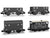 Rapido Trains N Gauge SECR Wagons Pack 1 - SECR Livery Freight Train