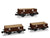 Rapido Trains N Gauge SECR Wagons Pack 2 - SR pre-36 Livery 5 Planks (Dia.1349)