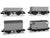 Rapido Trains N Gauge SECR Wagons Pack 1 - BR Livery Freight Train