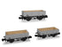 Rapido Trains N Gauge SECR Wagons Pack 2 - BR Livery 5 Planks (Dia.1349)