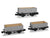 Rapido Trains N Gauge SECR Wagons Pack 3 - BR Livery  7 Planks (Dia.1355)