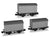 Rapido Trains N Gauge SECR Wagons Pack 4 - BR Livery 10t Covered Vans (Dia.1426)