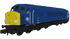 Rapido Trains N Gauge Class 44 3 "Skiddaw" BR Blue