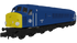 Rapido Trains N Gauge Class 44 44007 "Ingleborough" BR Blue