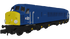 Rapido Trains N Gauge Class 44 D4 "Great Gable" BR Blue (as preserved) (DCC Sound)