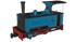 Kerr Stuart Sirdar – Lined Blue DCC Ready