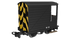 Single Veranda Brake Van – Black with Wasp Stripes No.19
