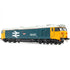 Accurascale BR Class 50 - Large Logo w/grey roof & orange cantrail stripe - 50021 'Rodney'