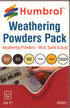 Humbrol Weathering powders mixed pack - 6 x 9ml