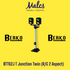 Malcs Models Exclusive TT:120 Berko BTT62J T Junction Twin (R/G 2 Aspect)