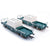 Accurascale FNA-D ‘New Generation’ Nuclear Flask Carrier - Teal - Twin Pack B