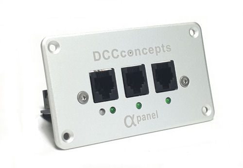 DCC Concepts Alpha Panel Layout panel for NCE and Roco – Malcs Models