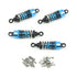 RC Accessories Shock Set 4pcs Blue Aluminum TT01 (Rc Overhaul)